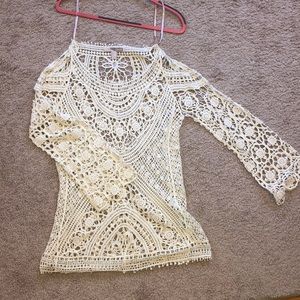 Lace Beach Coverup